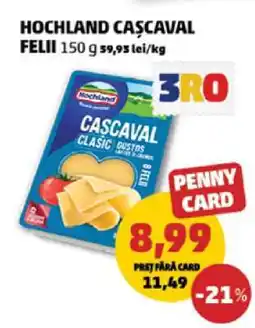 Penny HOCHLAND Caşcaval felii Ofertă
