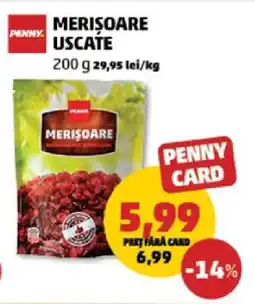 Penny MERIȘOARE USCATE Ofertă