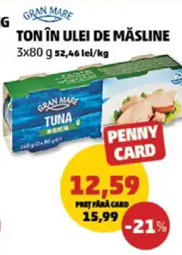 Penny Ton în ulei de măsline Ofertă