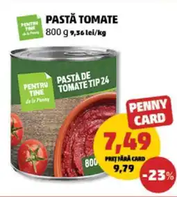 Penny PASTĂ TOMATE Ofertă