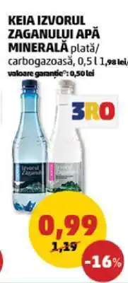 Penny KEIA IZVORUL ZĂGANULUI APĂ MINERALĂ Ofertă