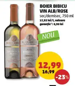 Penny BOIER BIBICU VIN ALB/ROSE Ofertă