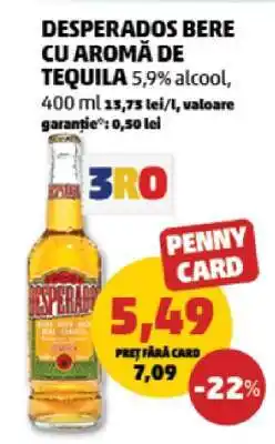 Desperados Bere cu Aromă de Tequila