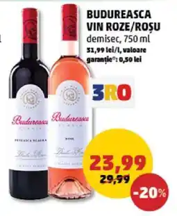 Penny BUDUREASCA VIN ROZE/ROȘU Ofertă