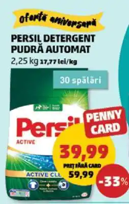 Penny Persil Detergent Pudră Automat Ofertă
