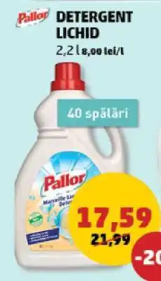 Penny Detergent Lichid Pallor Ofertă