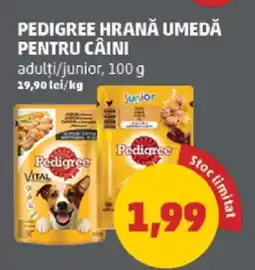 Penny PEDIGREE hrană umedă pentru câini Ofertă