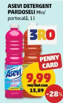 Penny ASEVI DETERGENT PARDOSELI Mio/portocală, 1 l Ofertă