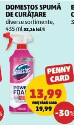 Penny Domestos Spumă de Curățare Ofertă