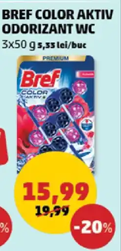 Penny BREF COLOR AKTIV ODORIZANT WC Ofertă