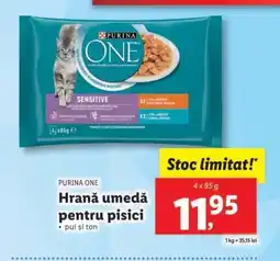 Lidl Purina One Hrană umedă pentru pisici Ofertă
