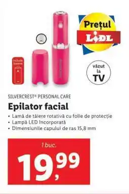 Lidl Epilator facial Ofertă