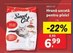 Lidl Sweet Cat Hrană uscată pentru pisici Ofertă