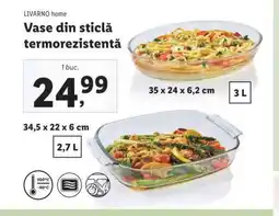 Lidl Vase din sticlă termorezistentă Ofertă
