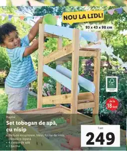 Lidl Set tobogan de apă, cu nisip Ofertă