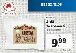 Lidl MIRDATOD Urdă de Ibănești Ofertă