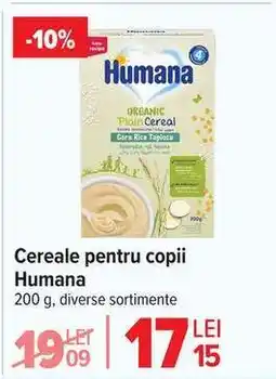 Cereale pentru copii Humana