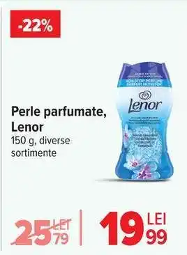 Carrefour Perle parfumate, Lenor Ofertă