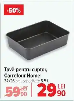 Carrefour Tavă pentru cuptor, Carrefour Home Ofertă
