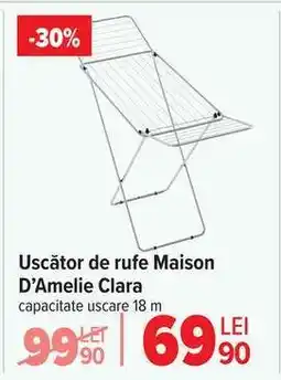 Carrefour Uscător de rufe Maison D’Amelie Clara Ofertă
