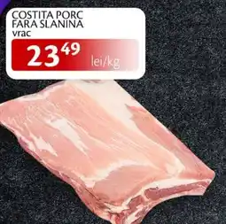 Unicarm Costita porc fara slanina vrac Ofertă