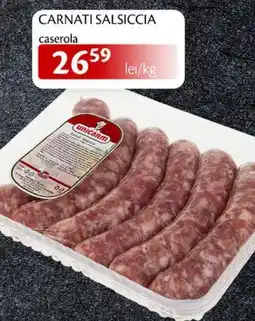 Carnati salsiccia caserola