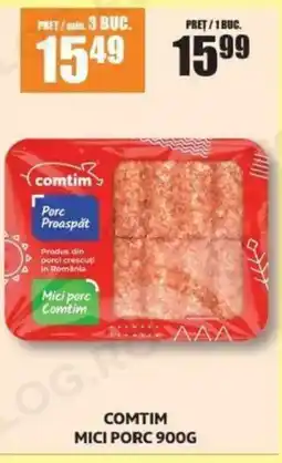 Auchan Comtim mici porc Ofertă