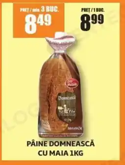 Auchan Pâine domnească cu maia Ofertă