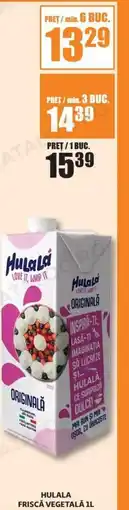 Auchan Hulala friscă vegetală Ofertă