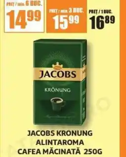 Auchan Jacobs kronung alintaroma cafea măcinată Ofertă