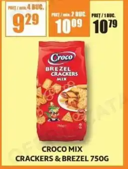 Auchan Croco mix crackers & brezel Ofertă