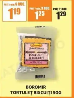 Auchan Boromir tortulet biscuiti Ofertă