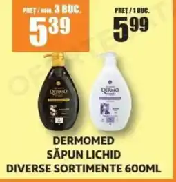 Auchan Dermomed săpun lichid Ofertă