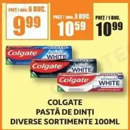 Auchan Colgate pastă de dinți Ofertă