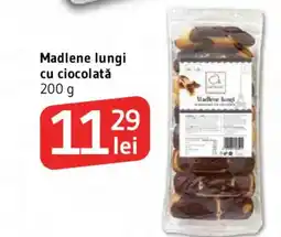 Supeco Madlene lungi cu ciocolată Ofertă