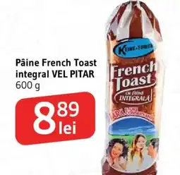 Supeco Pâine French Toast integral VEL PITAR Ofertă