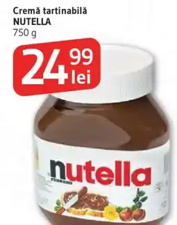 Supeco Cremă tartinabilǎ NUTELLA Ofertă