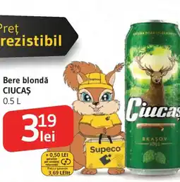Supeco Bere blondǎ CIUCAȘ Ofertă
