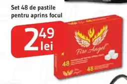 Supeco Set 48 de pastile pentru aprins focul Ofertă