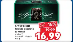 Kaufland AFTER EIGHT Tablete ciocolată cu mentă Ofertă