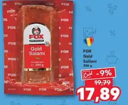 Kaufland FOX Gold Salami Ofertă