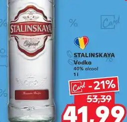 Kaufland STALINSKAYA Vodka Ofertă