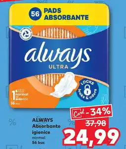 Kaufland ALWAYS Absorbante igienice normal Ofertă