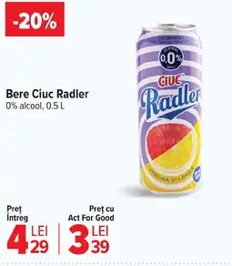 Carrefour Market Bere Ciuc Radler Ofertă
