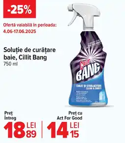 Soluţie de curățare baie, Cillit Bang