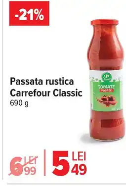 Carrefour Market Passata rustica Carrefour Classic Ofertă