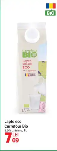 Carrefour Market Lapte eco Carrefour Bio Ofertă