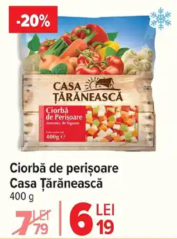 Ciorbă de perișoare Casa Țărănească