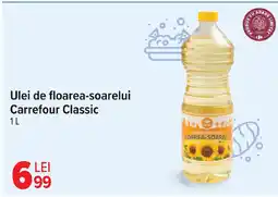 Carrefour Market Ulei de floarea-soarelui Carrefour Classic Ofertă