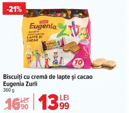 Biscuiți cu cremă de lapte și cacao Eugenia Zurli